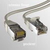 Efb Elektronik M-Cab CAT8.1 Pilkas 0,25M PATCH CORD/RJ45 S/FTP LSZH 40GBIT CU LAN