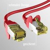 Efb Elektronik M-Cab CAT6A Raudonas 1.5M PATCH CORD/RJ45 S/FTP LSZH 10GBIT CU LAN