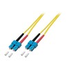 Efb Elektronik EFB Duplex Jumper SC-SC 9/125, OS2, LSZH, gelb, 3.0mm, 1m