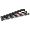 Efb Elektronik EFB EFB Komutacinė panelė STP 24xRJ45 Cat6A klasė vnt. 48,26 cm 19 zonų 1HE RAL9005 SCHWARZ 10 Gbit