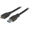 Efb Elektronik Kabelis USB EFB USB-A - 1 m Juodas (K5295SW.1)