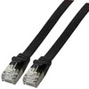 Efb Elektronik EFB RJ45 U / FTP, 6A, PVC, 0,5 m, juodas kabelis (K5545SW.0.5)