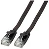 Efb Elektronik EFB Plokščias RJ45 U / UTP, 6A, PVC, 5 m, juodas