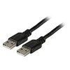 Efb Elektronik USB kabelis EFB USB-A - USB-A 1 m Juodas (K5253SW.1)