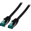 Efb Elektronik EFB EFB RJ45 Patchkabel S / FTP, Cat.6A, LSZH, 0,15m, Juodas
