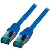 Efb Elektronik EFB EFB RJ45 Komutacinis kabelis S / FTP, Cat.6A, LSZH, 0,5 m, mėlynas