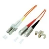 Efb Elektronik EFB EFB LWL Kabelis Duplex Jumper LC-SC 50/125 OM3 3 Meter LSZH Halogenfrei aqua 2.0mm geprueft mit Messprotokoll