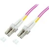 Efb Elektronik EFB šviesolaidinis jungiamasis laidas LC-LC 50/125 OM4 LSZH dvipusis daugiamodis 1 m, skersmuo 2 mm