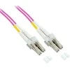 Efb Elektronik EFB šviesolaidinis jungiamasis kabelis LC-LC 50/125 OM4 LSZH dvipusis daugiamodis 10 m, 2 mm skersmuo