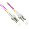 Efb Elektronik EFB šviesolaidinis jungiamasis kabelis LC-LC 50/125 OM4 LSZH dvipusis daugiamodis 10 m, 2 mm skersmuo