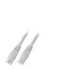 EFB Elektronik 5m Cat6 patch kabelis, 5 m, Cat6, U/UTP (UTP), RJ-45, RJ-45, pilkas