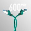 Efb Elektronik M-Cab CAT7 Žalias 3M RAW CAB RJ45/S/FTP LSZH 10GBIT CU LAN DSL