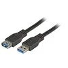 Efb Elektronik USB kabelis EFB USB-A - USB-A 1,8 m Juodas (K5237.1.8)