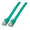 Efb Elektronik EFB Flat kabelis RJ45 U / FTP, 6A, PVC, 2 m, žalias (K5545GN.2)