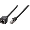 Efb Elektronik EFB EFB RJ45 Patchkabelverl. S/FTP, Cat.6A, AWG26, LSZH, 5m, sw