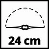 Einhell Akumuliatorinis trimeris GC-CT 18/24 Li P be akumuliatoriaus ir kroviklio
