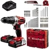 Belaidis Gręžtuvas - Einhell TE-CD 18/2 18V Be Raktelio 2 Greičių Raudonas, Juodas