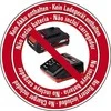 Einhell priedų komplektacijos įspėjamasis grafinis ženklas