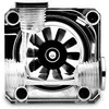 Ek Water Blocks Ek Vanduo Blocks EK Vanduo Blocks EK-Quantum Flowmeter D-RGB – Nickel