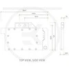Ek Water Blocks EK Vanduo Blocks EK-Quantum Vector TUF RTX 3070 D-RGB - nikiel + plexi