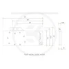 Ek Water Blocks Ek Vanduo Blocks EK Vanduo Blocks EK-Quantum Vector XC3 RTX 3070 D-RGB – Nickel + Acetal