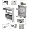 Elektro Plast Nasielsk Elektro-Plast Hermetica Rn 2x12 + 2 Pe + n Smoke Ip65 2209- 01