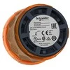 Schneider Electric Komanda su foniniu apšvietimu LED nuolatinis šviesiai oranžinis fi 60mm IP65 24V AC/DC XVUC25