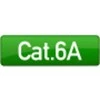 Efb Elektronik EFB RJ45 flat Komutacinis kabelis U/UTP, Cat.6A, PVC, 0,25m, juodas (K8107SW.0,25)