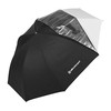 Elinchrom Umbrella Shallow Baltas/permatomas 85cm