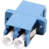 Efb Elektronik EFB Adapteris LC/LC Duplex multimode OM3/OM4, plastikas/keramikinė ugnis, Aqua
