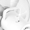 Ventiliatorius Emerio Tisch-Ventilator,30cm,3 Geschw.,5 Blätter, baltas
