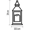 Emos Lempa su LED žvake ZY2114 balta 24cm, laikmatis