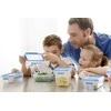 Emsa Food Clip&amp;Close 515583 transp./žalias 0,55l 3p komplektas