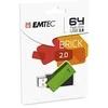 Emtec USB2.0 C350 64GB Brick Žalias