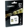 Emtec „Speedin Pro Micro SDXC“ 64 GB 10 klasės UHS-I/U3 A1 V30 kortelė (ECMSDM64GXC10SP)