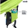 ENO DOUBLENEST, Chartreuse / Juodas / Royal