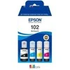 Epson 102 EcoTank (C13T03R640) Rašalo papildymo buteliukų komplektas, CMYK
