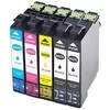 Epson 502XL Originalus Juoda, Žydras, Rausvai raudona, Geltona 1 vnt