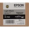 Epson T8507 | Ink Cartridge | Light Juodas