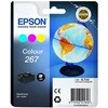 Epson 267 trispalvė rašalo kasetė | Rašalas | Žydra, purpurinė, geltona