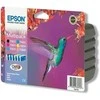 Epson Multipack 6 spalvų T0807 Claria fotografijos rašalo kasetė, Juodas, žydra, šviesiai žalsvai mėlyna, rausvai raudona, šviesiai purpurinė, geltona