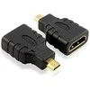 AV adapteris Equip HDMI Micro - HDMI juodas (118915)