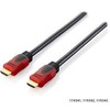 Equip 119342 HDMI kabelis 2 m HDMI A tipo (standartinis) Juoda, Raudona