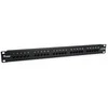 Equip Patchpanel 25x RJ45 Cat3 19" UTP 1HE ISDN šviesiai pilkas