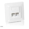 Equip 125721 šakutės lizdas RJ-45 Balta
