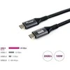 Kabelis USB Equip USB-C - USB-C 2 m Juodas (128382)