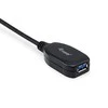 USB kabelis Equip USB-A - USB-A 10 m Juodas (133347)