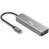 Equip Adapteris AV įranga Adapteris USB-C -> HDMI/DisplayPort/VGA 4K/1080P/60Hz gr