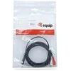 Kabelis Equip Jack 3,5 mm - RCA (Cinch) x2 2,5 m juoda (147093)