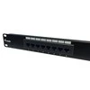 Equip Įrengti PATCH PANEL 16 PORT 1U CAT.5E Juodas (235316)